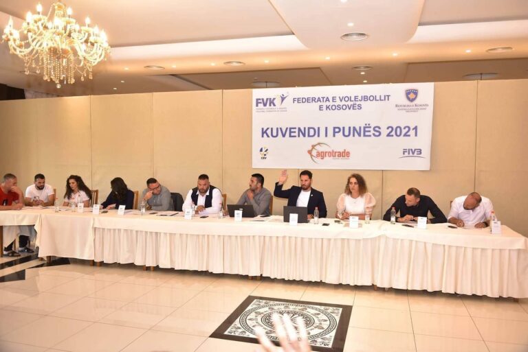 U mbajt Kuvendi i Rregullt i Punës i Federatës së Volejbollit të Kosovës.